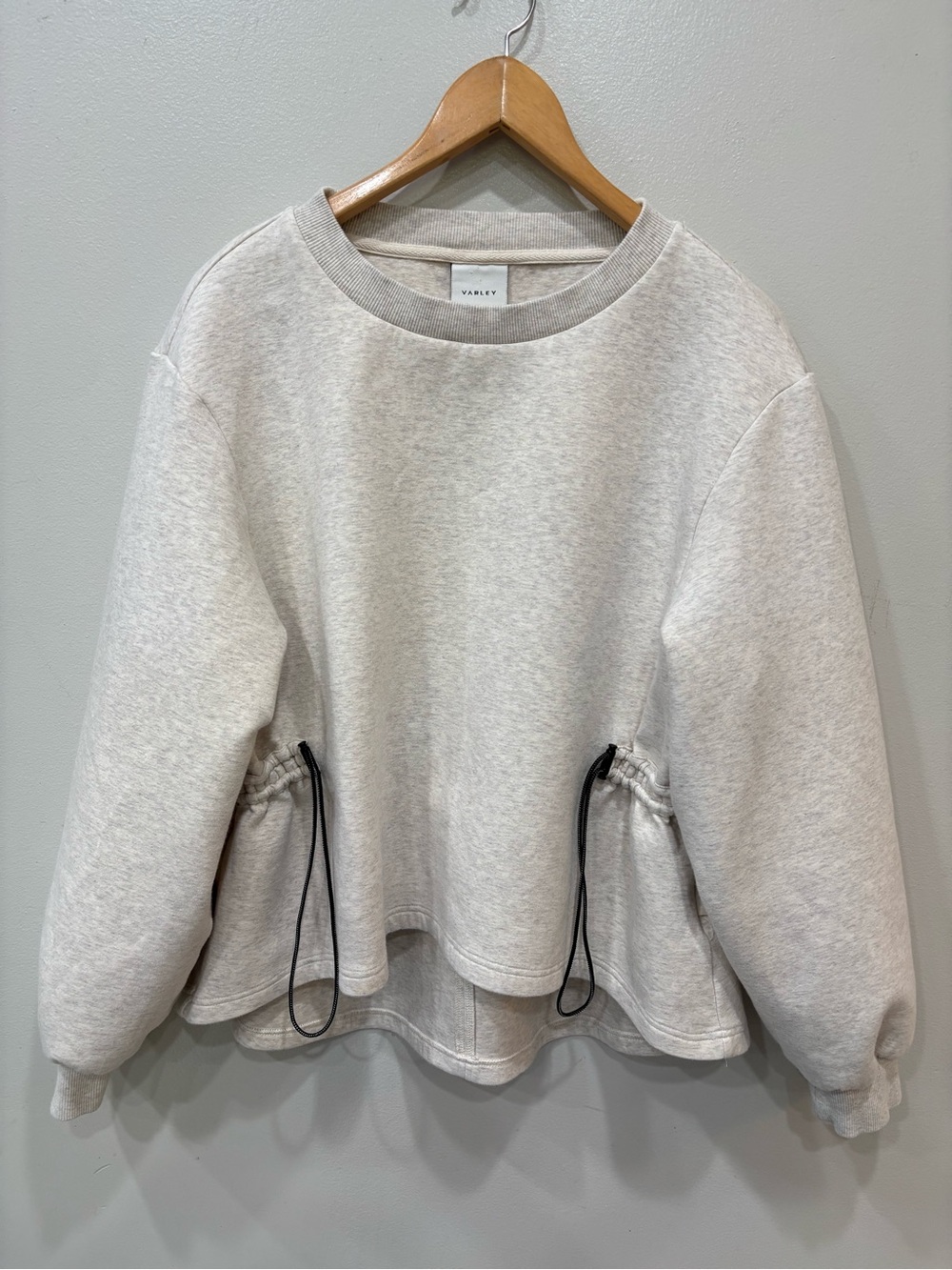 Varley Bella High Low Cinched Waist Sweatshirt Women’s Size Medium